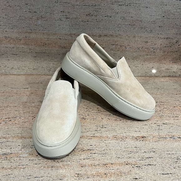 PRADA Women’s Slip-on Sneaker - Nude - Picture 5 of 13